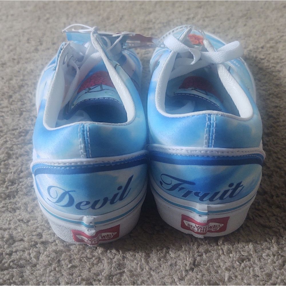 Vans X One Piece Old Skool Sneakers Devil Fruit Sneakers BRAND NEW WITH TAGS - Picture 4 of 8